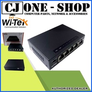 ◊ ◊☜ ◭ Witek WI-SG105 5-Port Gigabit Desktop Switch ( Metal case )