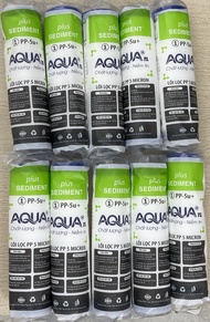 Combo 10 lõi lọc số 1 Aqua dùng cho máy lọc nước RO gia đình