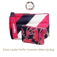 Estee Lauder Puffer Cosmetic Make Up Bag Gwp Nanvy