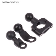 ayellowgodx7 1 Set 2.3cm Ball Clamp Braet For Motorbike Phone Holder PJ10/PJ13/PJ18 Motorcycle Handl