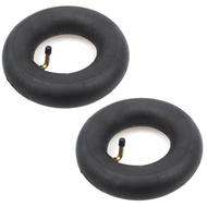 2 Pack 2.80/2.50-4 inch Inner Tube with TR87 Bent Valve Stem for Scooters, Lawn Mowers, Wheelbarrows, Hand Trucks