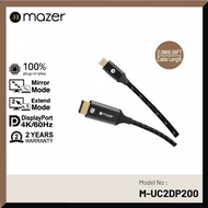 Mazer USB-C to 4K/60Hz DisplayPort 2 Meters Cable Adapter