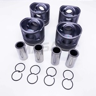 4 X PISTON & PISTON RING FOR MAZDA BT50 BT-50 XT 2.2L P4AT ENGINE DURATEC 22 11-ON 4DP2044 BK2Q11SA0