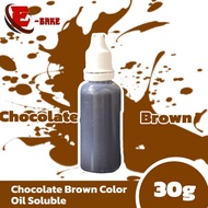 CHOCOLATE CHOCOLATE |OIL SOLUBLE |Food Coloring |REPACK REPACK |30G |HALAL HALAL