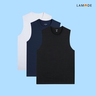 Lamode Men's Slim Fit Round Neck Tanktop LTT001AZ