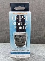 OPI Start to Finish Formaldehype-Free Formula 3in1 0.5 OZ. นำเข้าจากอเมริกา🇺🇸 ของแท้💯%