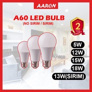 LY LED Bulb A60 A45 5W/12W/15W E27 Daylight/Warm/3C High Quality High Power Factor Aaron Shop