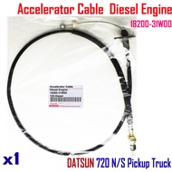 For Datsun 720 NISSAN Pickup Truck Accelerator Cable Diesel Engine Line Wire NEW