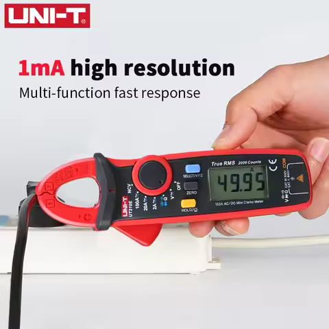 UNI-T UT210E UT210D UT202A+ UT204 Plus UT201A AC DC Current Meter Pliers Voltmeter Digital Ammeter A