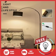 READY STOCK ~ Modern Nordic Hall Room Stand Floor Lamp Lampu Berdiri Lampu Hiasan Led Ikea Style Flo