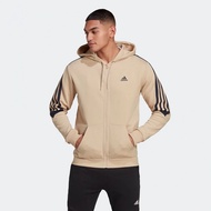 Daigou Sports ADIDAS M FI 3S FZ Men's Hooded Jacket-HK4570 Milk Tea Color Black Casual Wear