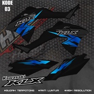 03 KLX BF STRIPING - COOL WATERPROOF & HEAT RESISTANT STRIPING - TRANSPARENT STRIPING
