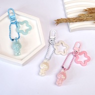 GANTUNGAN Labubu Mini Strap Chain/ Bag Charm/ Keychain Bag Chain Labubu Keychain Mini Labubu Keychai