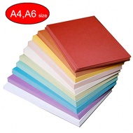 25pcs A4,A6 Pearl Cardstock Paper, Colored Cardstock For, Premium Pearl Paper Cardboard For Crafts, 