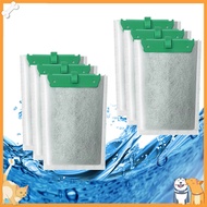 [Vip]6Pcs Filter Cartridge Effective Aquarium Filter Cartridge Set Aquatic Plant Health Filter for ReptoFilter Medium Filter