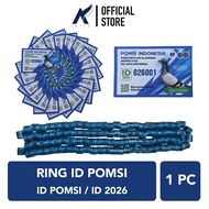 POMSI RING BURUNG MERPATI ID 2026 26 ID Cincin Burung Japati-Jepati Pos-dll Nomor Random