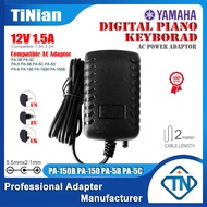 12V 1.5A AC/DC Adapter PA-150B PA-130 for YAMAHA PCS-500 P-145 P-145BT PSR-22 PSR-160 PSR-383 PSR-E2