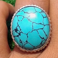 Karakter Supernya Batu Pirus Biru Telur Asin Porselen Urat Ceplok Kura