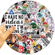 100 Pcs Funny Stickers(Dirty) Waterproof Adult Sticker, Meme Water Bottles Stickers for Laptop IPAD 