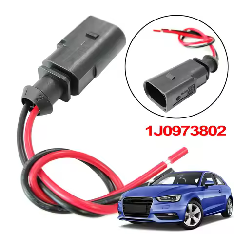 Brake Pad Wear Connector Plug Pigtail Prewired For AUDI A1 A2 A3 A4 A5 A6 A7 A8 S3 S4 S5 S6 S8 Q2 Q3