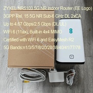 Unlocked Zyxel 5g Indoor Cpe Router Nr5103 Wifi 6 4x4 Mimo 5gee Hub Home Wifi Broadband Router 5g 4g
