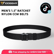 [BestDealsForYou]  IDOGEAR Men's 1.5" Ratchet Nylon Belt Quick Release Buckle Sport Belt CCW Belts 3