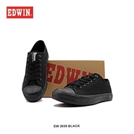 EW2039 - Edwin Original Kasut Sekolah Hitam / Edwin Black School Shoes / Edwin Canvas Shoes
