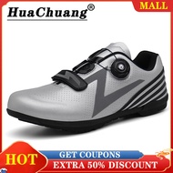 HUACHUANG 2021 NEW Cycling Shoes for Men and Women Sale Sports Outdoor Road Bike Shoes Men MTB SPD Cleat Bicycle Shoes for Men Rubber Casual Cleats Shoes for MenCleats Shoes Cycling Shoes Mtb Sale Cycling Shoes Mtb Shimano HOT ●10/9▲№✇