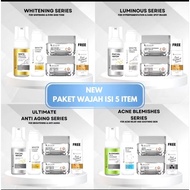 Ms GLOW NEW SERIES (Whitening/WCD anti oxidant/Ultimate antiaging/Luminous/Acne Blemish