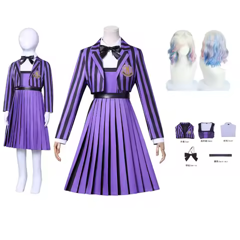 Girl Dress Enid Sinclair‌ Cosplay Costume Birthday Party Performance Costume Halloween Carnival Dres
