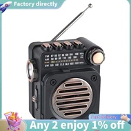 FM Radio Portable Radio Mini Radio Mini FM AM SW Radio Receiver Built-in Speaker Wireless Bluetooth 