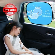 LITIMESSGO Car Side Window Sunshade Cartoon Patterned Sunscreen Auto Board Insulation Heat Shades O4