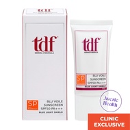 TDF Blu Voile Sunscreen SPF50 PA+++ 50G | Mineral Hydrating Suncare