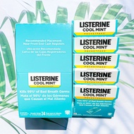(Listerine®) Breath Strips Pocketpaks 24 Strips Pack 3 or Pack 5 ลิสเตอรีน แผ่นแปะลิ้นระงับกลิ่นปาก
