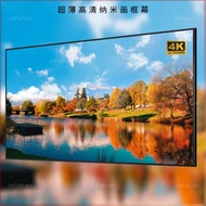 HD Anti-Light Projection Screen Frame Screen Home 100-Inch Projector Curtain Narrow Frame Three-Colo