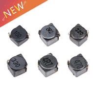 10PCS/LOT CDRH4D28 SMD Power Inductor 2.2uh 437uh 10uh 22uh 33uh 47uh Shielded Inductor 5*5*3mm Indu