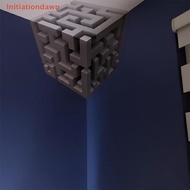 [Initiationdawn] Optical Illusion Wall Art – 3D Corner Wall Decal – Impossible Corners Inspired Peel