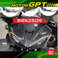 QJMOTOR SRK250R Modified Winglet Side Mirror Winglet Shark Fin Winglet Blade Side Winglet