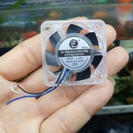 2 Pieces" Radiator fan 40x10mm 5V 0.20A – RGB LED – Nice disassembled product MSP:Z108