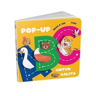 (NOURA) ABC Pop-Up Book for Toddlers (Boardbook) ABC Alphabet Learning Book Mizan Toddler Book