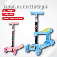 READY STOCK✔️ Kid Scooter LED Light Wheels / Scooter / Skuter Budak / Scooter Budak / Kids Scooter (