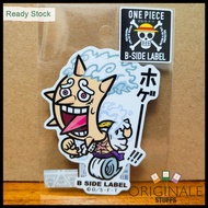 B-side Label One Piece Sticker Monkey D Luffy Gear 5 "Hogame!!"