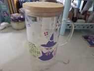 MOOMIN 玻璃水壺連竹蓋