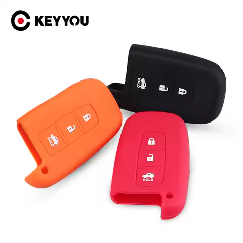 KEYYOU Silicone Cover Smart Key Case For Hyundai IX35 Sonata 8 Kia K2 K5 Sportage Forte Replacement 