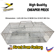 Metallogy Big Rat Mouse Trap Cage With 2 Doors / Snap Mouse Animal Catcher/ Rumah Besar Perangkap Ti