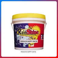 Rain or Shine Elastomeric waterproofing paint 4LT
