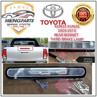 TOYOTA HILUX KUN25 KUN26 2005-2015Y REAR BONNET THIRD BRAKE LAMP * WHITE * LAMPU BRAKE KERTIGA   815
