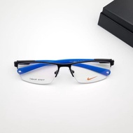 Terbatass frame kacamata sporty pria half frame nike 7484 grade