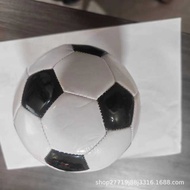 Black White Block Football High School Low No. 1.6 PVC No. 5 Football School Dedicated Training Foot