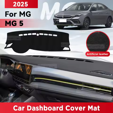 For MG 5 MG5 2025 Car Dashboard Cover Mat Sun Shade Pad Avoid Light Mat Instrument Carpet Protection